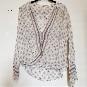 Free People Wrap Front Top size S